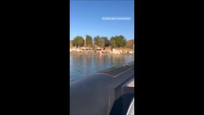 Γιώργος Λιάγκας - Μαρία Αντωνά: Σκαφάτη απόδραση στην Κύθνο για το ζευγάρι