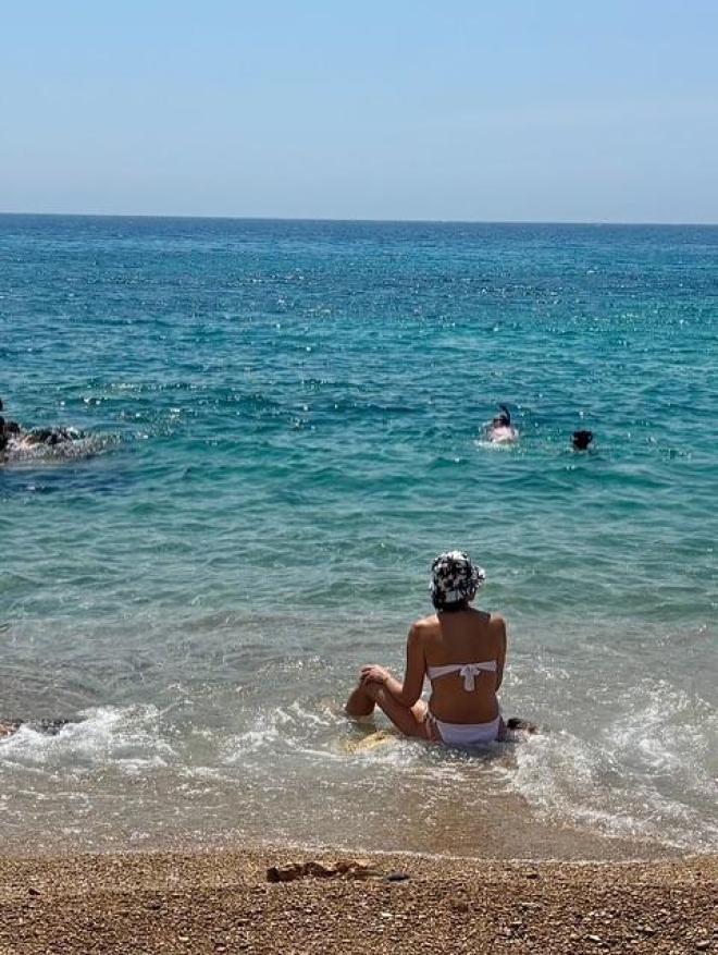 Ναυπλιώτου: Οι Φωτογραφίες Από Τις Διακοπές Της Στη Χίο