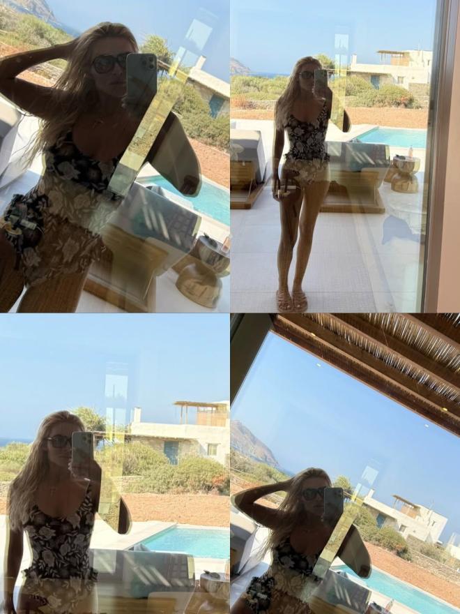 Καινούργιου: Η Φωτογραφία Χωρίς Μακιγιάζ Στις Διακοπές Της