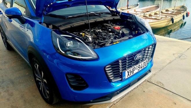 Test drive: Δοκιμάζουμε το ανανεωμένο Ford Puma 1.0 EcoBoost Hybrid 