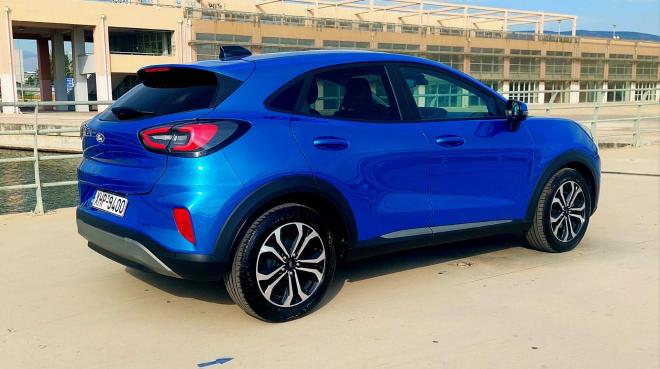Test drive: Δοκιμάζουμε το ανανεωμένο Ford Puma 1.0 EcoBoost Hybrid 