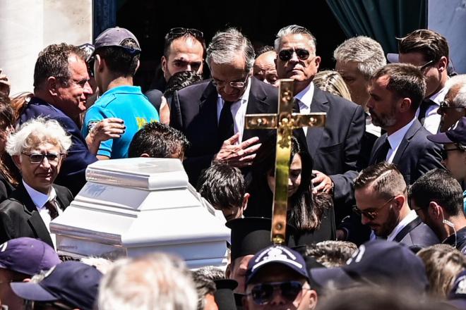 Κηδεία Λένας Σαμαρά