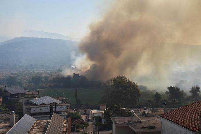 Μάχη με τον πύρινο εφιάλτη στην Πρέβεζα