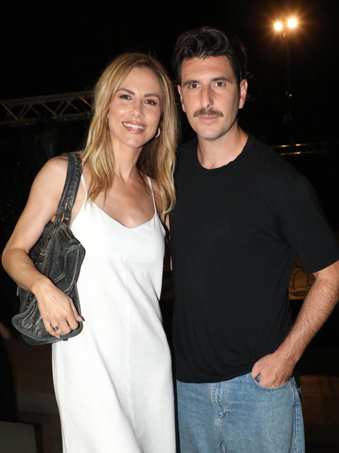 Η Ντορέττα Παπαδημητρίου κι ο Γιώργος Γεροντιδάκης στην πρώτη τους δημόσια εμφάνιση