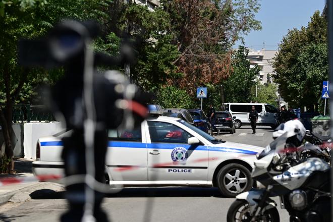 Το σημείο της δολοφονίας στο Χαλάνδρι 