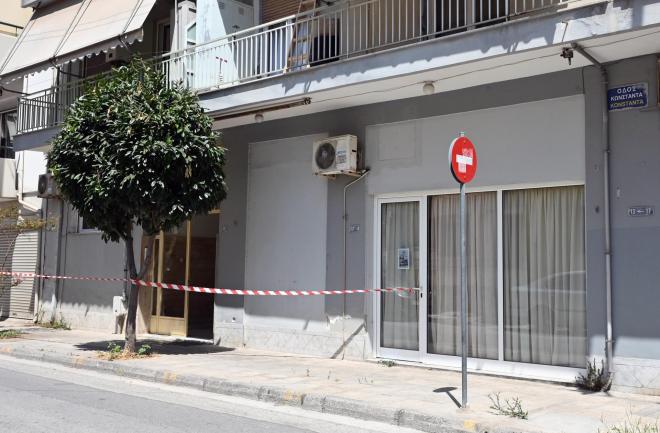 Το σημείο της δολοφονίας στον Βόλο 