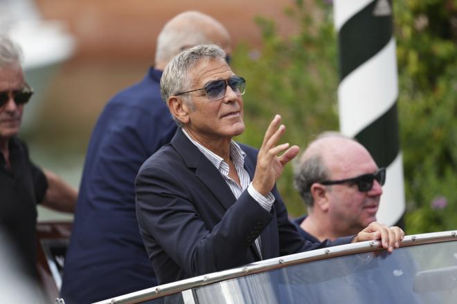 Ο George Clooney στο 82ο Διεθνές Φεστιβάλ Κινηματογράφου Βενετίας/ Photo by Scott A Garfitt/Invision/AP