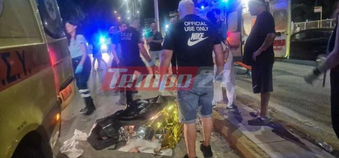 Το σημείο του θανατηφόρου τροχαίου στην Πάτρα - tempo24.news