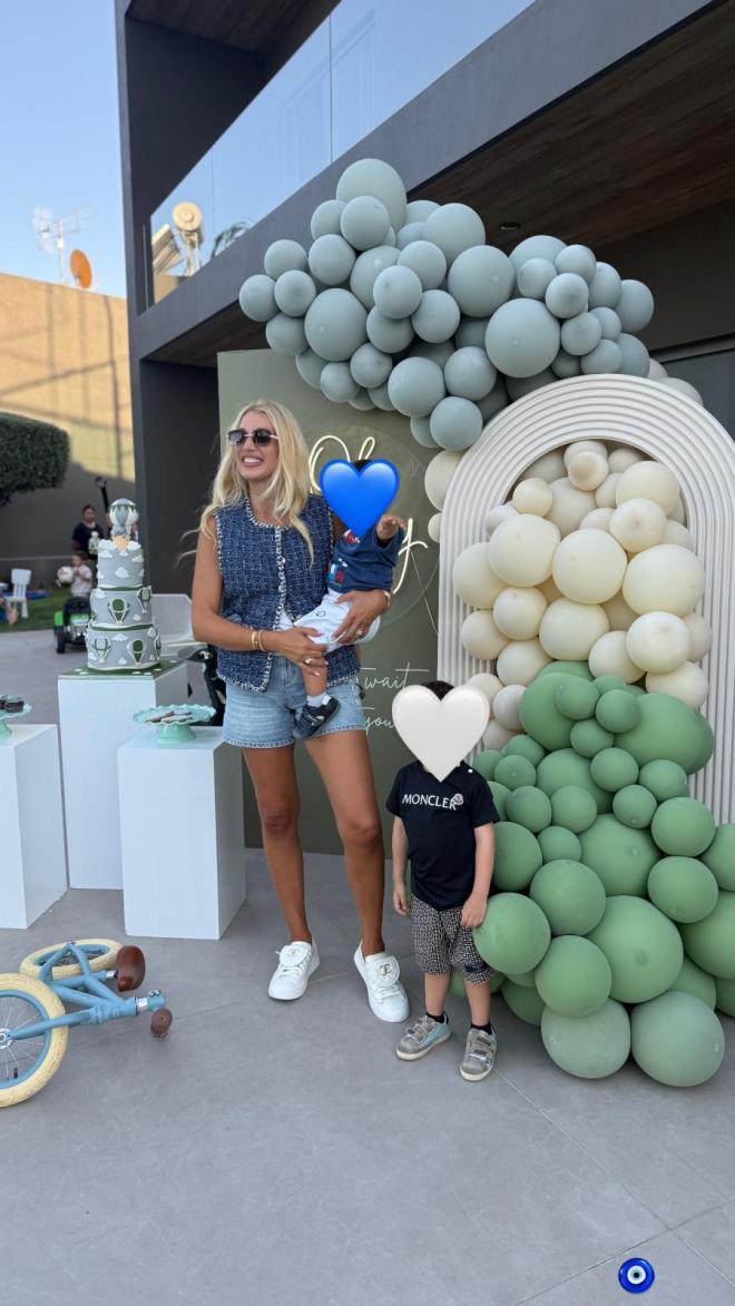 Κωνσταντίνα Σπυροπούλου: Σε baby shower με τους γιους της