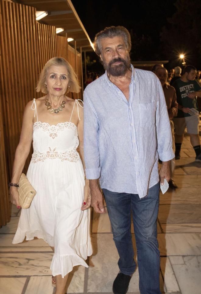 Νίκος Βερλέκης: Στο Ηρώδειο με τη σύζυγό του