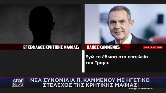 Η απάντηση Καμμένου σε στέλεχος της Κρητικής Μαφίας 