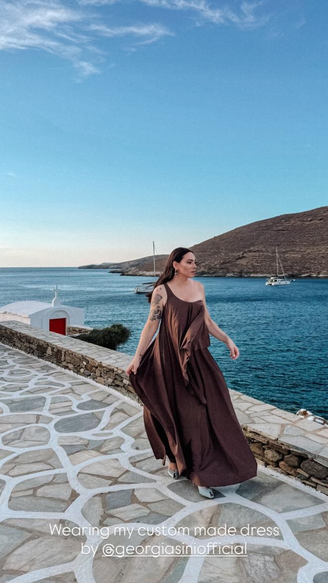 Ευρυδίκη Βαλαβάνη: Παντρεύτηκε η αδελφή της, Ιωάννα, στην Κύθνο