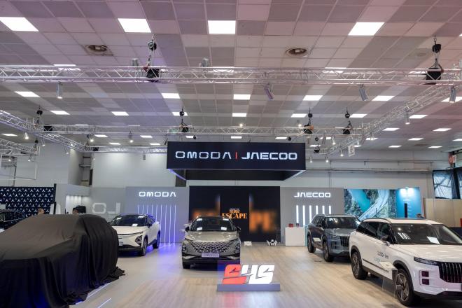 Παρουσίαση του νέου OMODA 9 SHS στην Auto Thessaloniki 2025