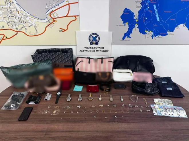 Μύκονος: Χειροπέδες σε 49χρονο για κλοπές αξίας άνω των 195.000 ευρώ