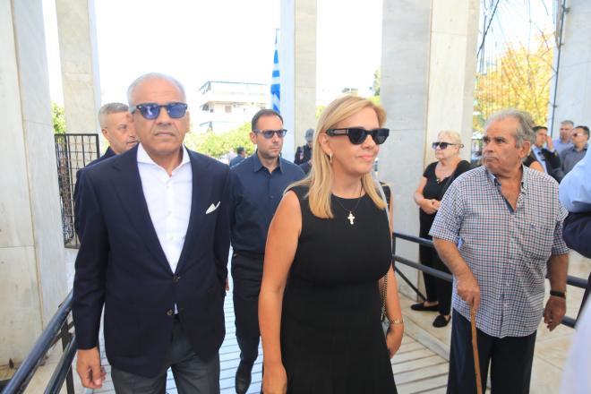 Λένα Σαμαρά: Σε κλίμα οδύνης το 40ήμερο μνημόσυνο
