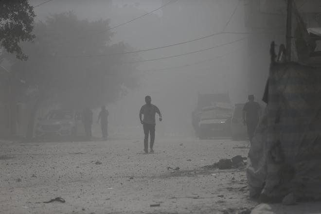 Για σφαγή κάνουν λόγο οι Παλαιστίνιοι - AP Images