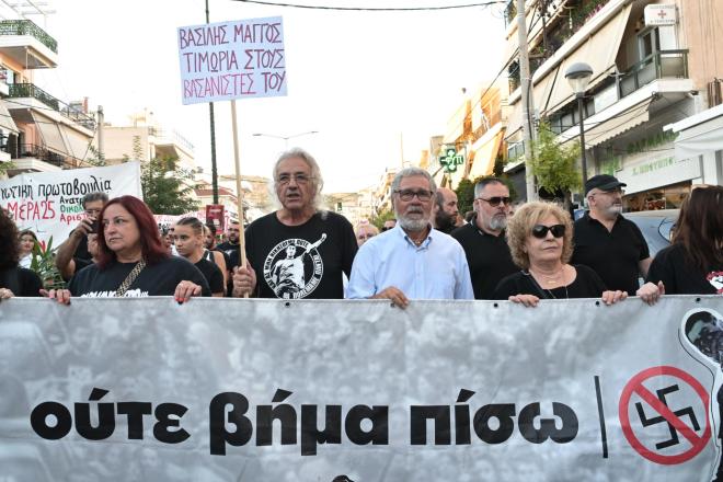 Πορεία στο Κερατσίνι για τον Παύλο Φύσσα
