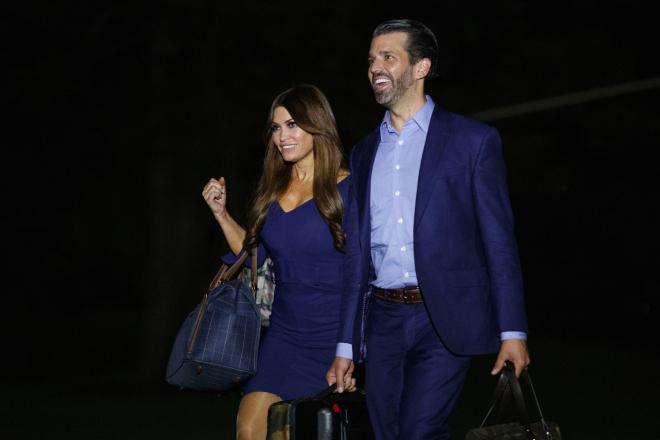 Κίμπρλι Γκιλφόιλ και Ντόναλντ Τραμπ Τζούνιορ