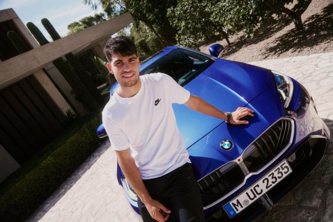 Η BMW επεκτείνει τη συνεργασία της με τον Ισπανό τενίστα Carlos Alcaraz