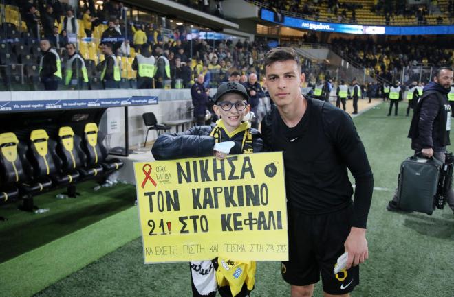 Μιχαήλ Πάνου με Σταύρο Πήλιο