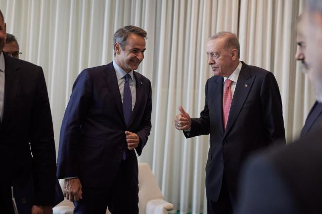 Η Τουρκία φέρεται να ενοχλήθηκε γιατί η Αθήνα ανακοίνωσε τη συνάντηση των δύο ηγετών - Eurokinissi