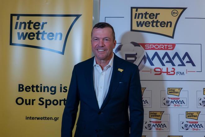 Ο θρύλος του παγκοσμίου ποδοσφαίρου Lothar Matthaeus
