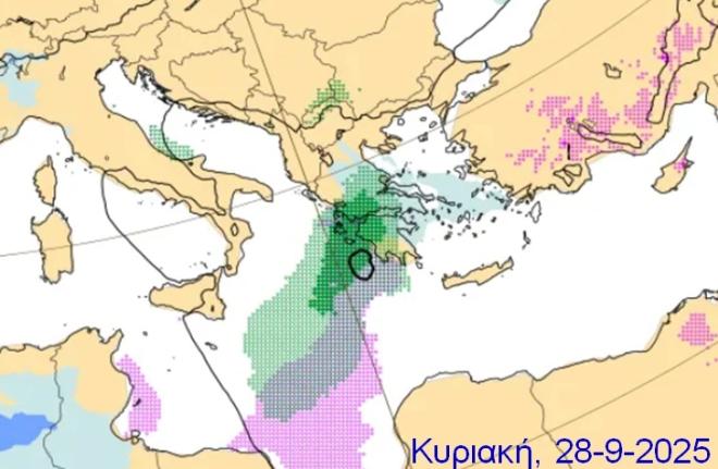 Κακοκαιρία: Εστάλη προειδοποιητικό μήνυμα 112 στη Δυτική Ελλάδα