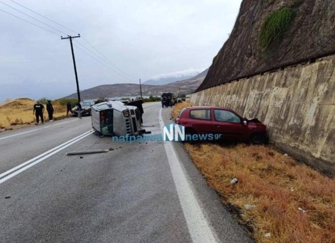 Τραγωδία στο Γαλαξίδι: Δύο νεκροί μετά από πλαγιομετωπική σύγκρουση