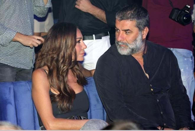 H Δέσποινα Βανδή με τον Βασίλη Μπισμπίκη - NDP Photo