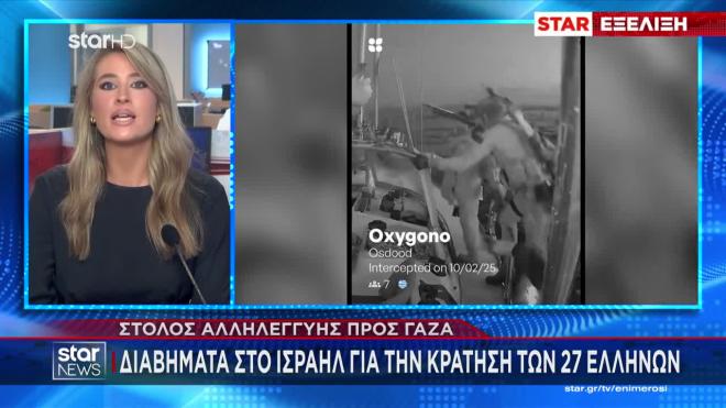 Στόλος αλληλεγγύης προς τη Γάζα: Απεργία πείνας ξεκινούν Έλληνες ακτιβιστές