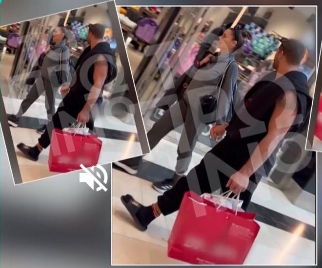 Γιώργος Μανίκας - Μιράντα Πατέρα: Χέρι - χέρι σε εμπορικό κέντρο / Πηγή: Το Πρωινό