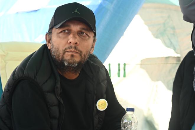 Πάνος Ρούτσι: Συνεχίζει για 20η μέρα την απεργία πείνας στο Σύνταγμα/ Eurokinissi ΚΩΣΤΑΣ ΤΖΟΥΜΑΣ