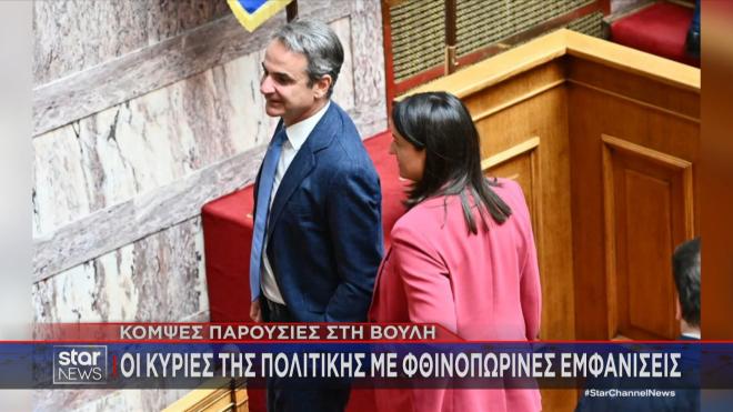 Η Νίκη Κεραμέως στον αγιασμό της Βουλής 