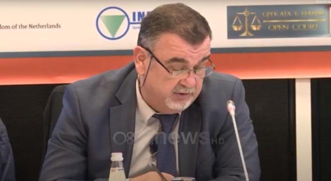 Ο δικαστής Άστριτ Καλάτζα, που δολοφονήθηκε εν ψυχρώ μέσα στην αίθουσα του Εφετείου στα Τίρανα
