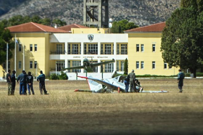 Πτώση εκπαιδευτικού αεροσκάφους στο Τατόι
