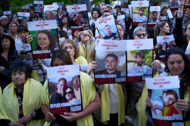 Μέχρι τη Δευτέρα θα επιστρέψουν οι Ισραηλινοί όμηροι από τη Γάζα - AP Images