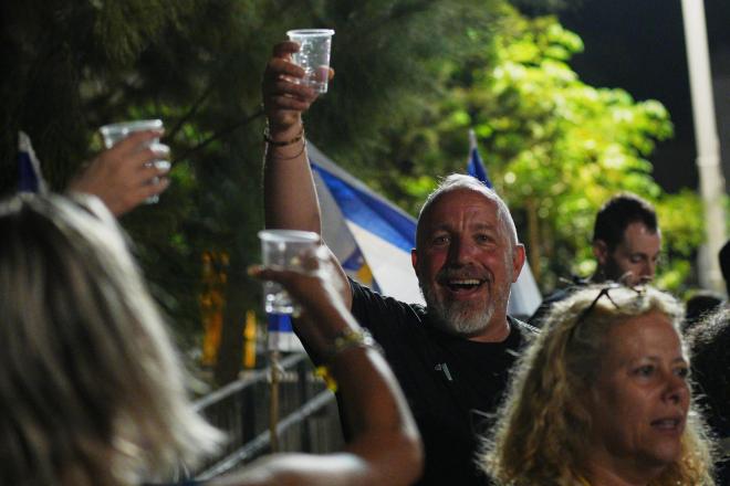 Γάζα εκεχειρία πανηγυρισμοί 7
