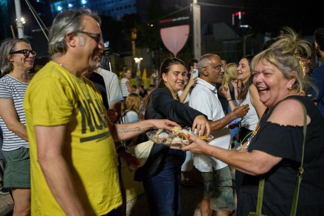 Γάζα εκεχειρία πανηγυρισμοί 4