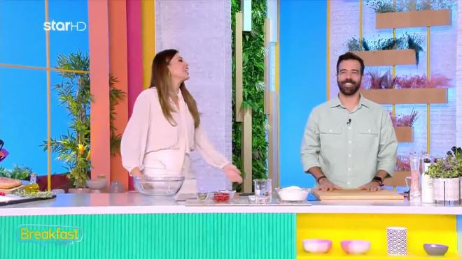 O Γιώργος Ρήγας έφτιαξε φοκάτσια 