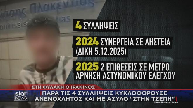 Οι συλλήψεις του Ιρακινού 