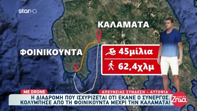 Πώς διένυσε την τόσο μεγάλη απόσταση ο δράστης; 