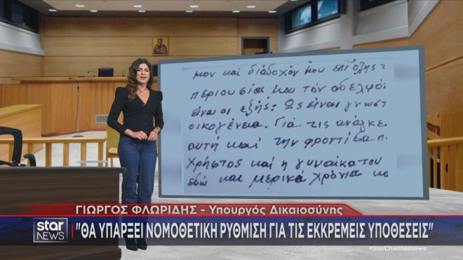 Οι χειρόγραφες διαθήκες και η ρύθμιση για τις εκκρεμείς υποθέσεις  