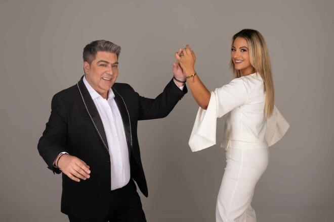 Ο Σώτης Βολάνης και η Τζένη Κατσίγιαννη