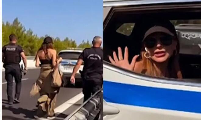 Τι λέει η ΕΛ.ΑΣ για τη μεταφορά της Δέσποινας Βανδή με περιπολίκό
