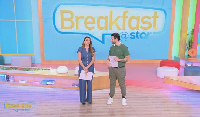 Πιο στιλάτη από ποτέ, η Ελένη Χατζίδου στο Breakfast@Star της Τετάρτης