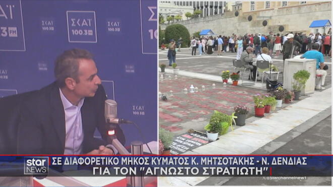 Τι είπε ο Κυριάκος Μητσοτάκης για το Μνημείο του Άγνωστου Στρατιώτη  