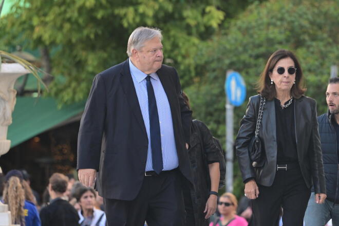 Ο Βενιζέλος στην κηδεία