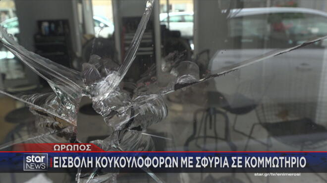 Κομμωτής δέχθηκε χθες Σάββατο άγρια επίθεση μέσα στο μαγαζί του, στον Ωρωπό.