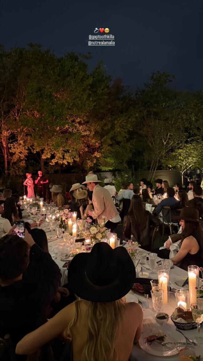 Αμαλία Κωστοπούλου – Τζέικ Μέντγουελ: Το party για τον πολιτικό γάμο τους