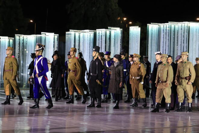 Στιγμιότυπο από την τελετή